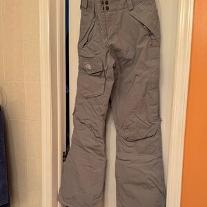North Face Hyvent  Women's Gray Insulated Ski/Snowboarding Pants